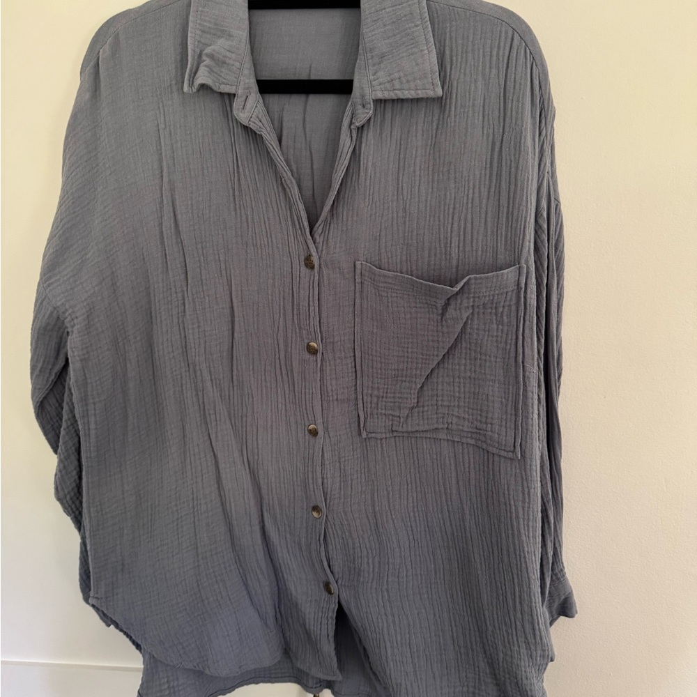 12th Tribe Women's Linen Shorts and Shirt Set